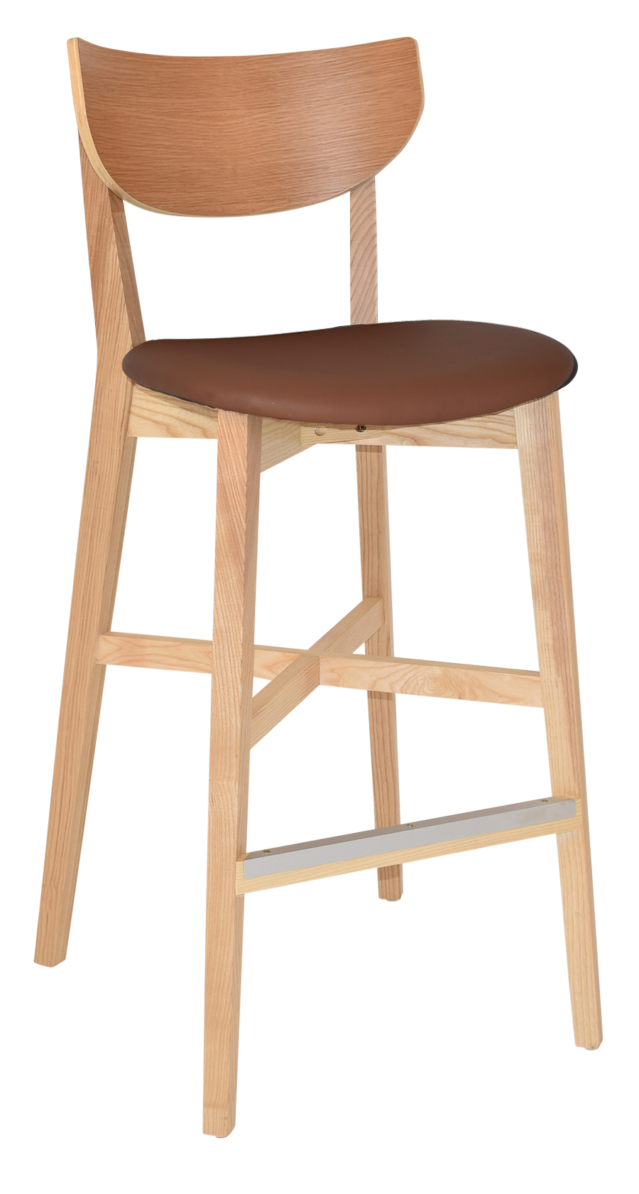 EZ STOOL RIALTO NATURAL - GRAVITY NAVY