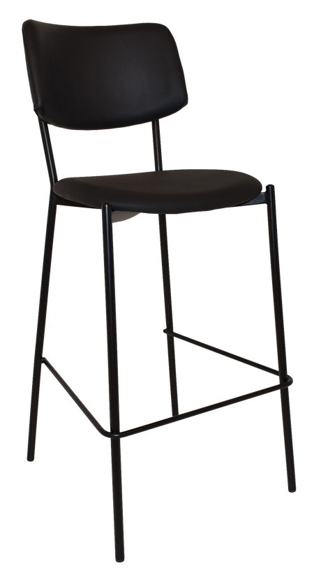 EZ STOOL TEXAS BRASS - UNUPHOLSTERED (BACK & SEAT)