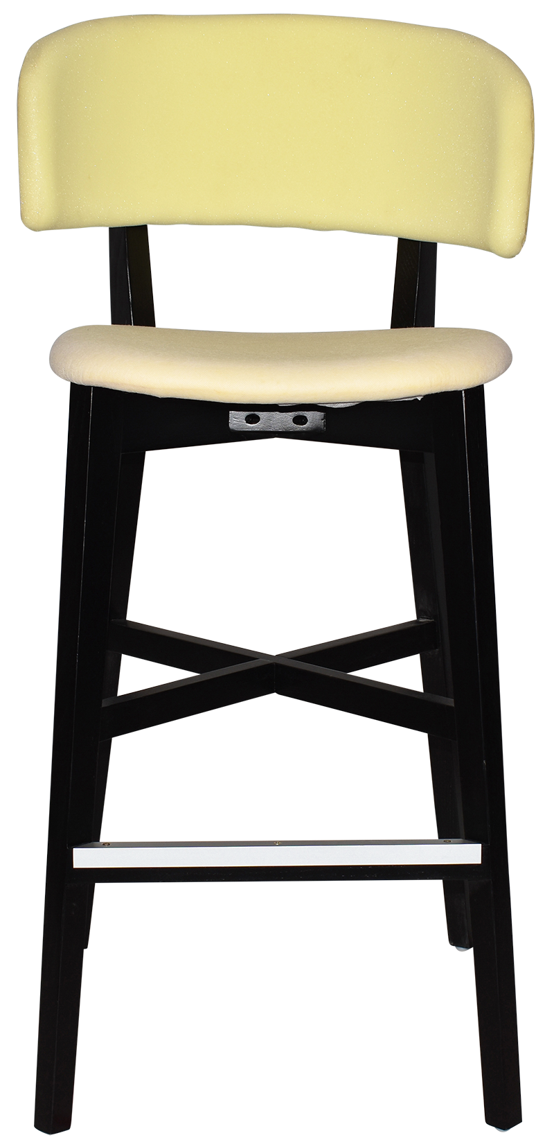 EZ STOOL TORINO BLACK - UNUPHOLSTERED (BACK & SEAT)