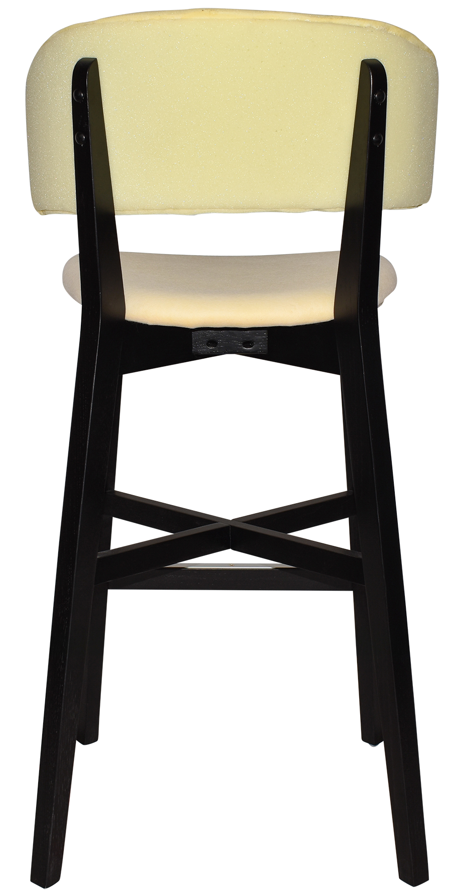 EZ STOOL TORINO BLACK - UNUPHOLSTERED (BACK & SEAT)