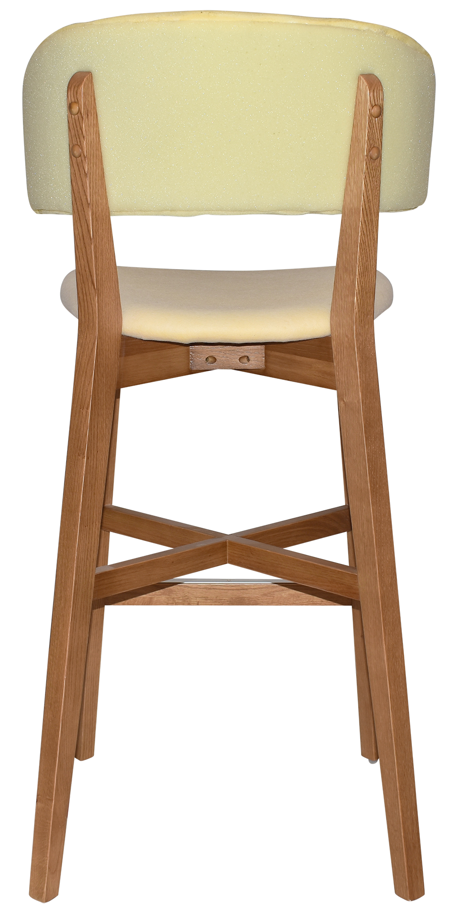 EZ STOOL TORINO BLACK - UNUPHOLSTERED (BACK & SEAT)