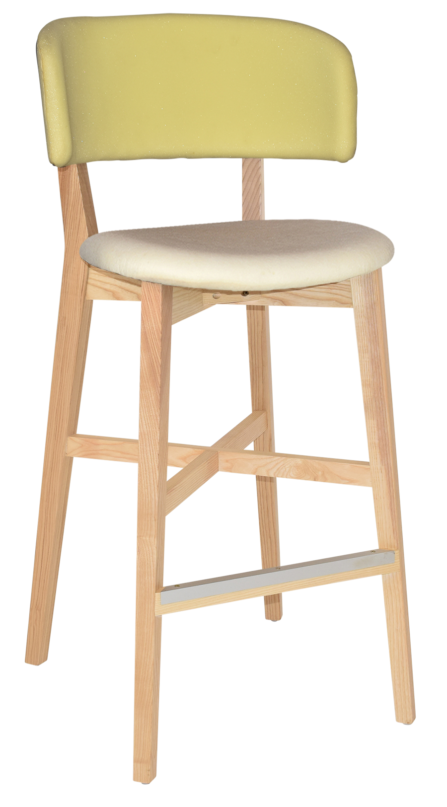 EZ STOOL TORINO BLACK - UNUPHOLSTERED (BACK & SEAT)