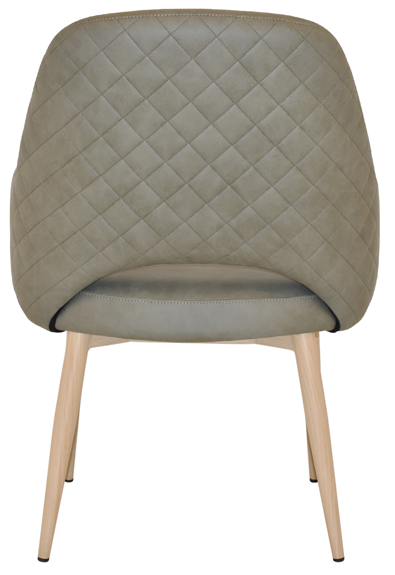 EZ Albury Birch Metal Leg Upholstered Hospitality XL Armchair
