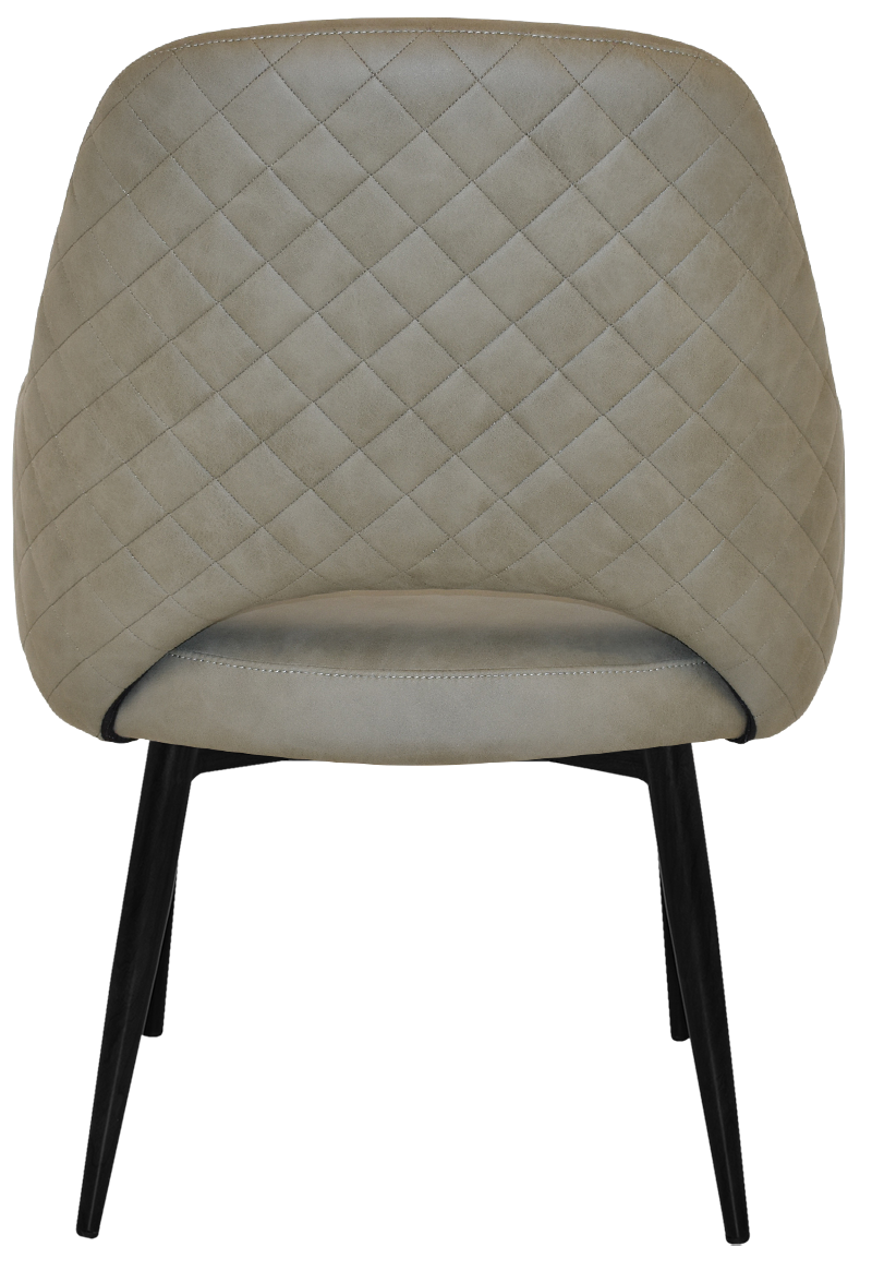 EZ Albury Black Metal Leg Upholstered Hospitality XL Armchair