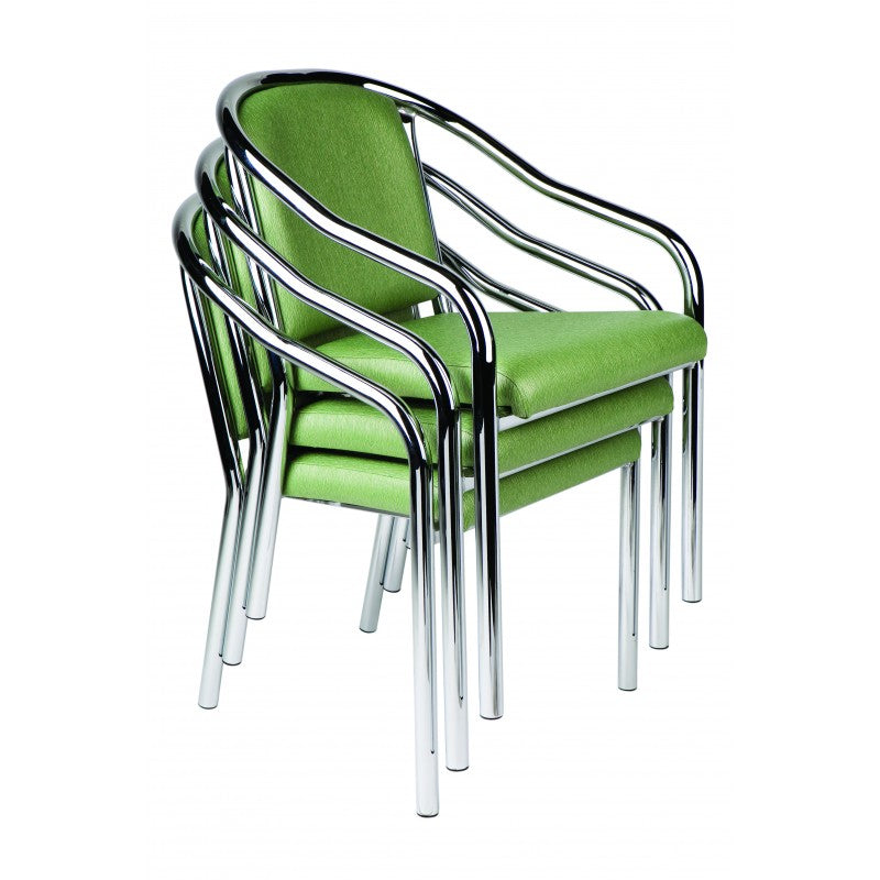 MA Kara 200 Fabric or Vinyl Upholstered Heavy Weight Height Adjustable Armchair