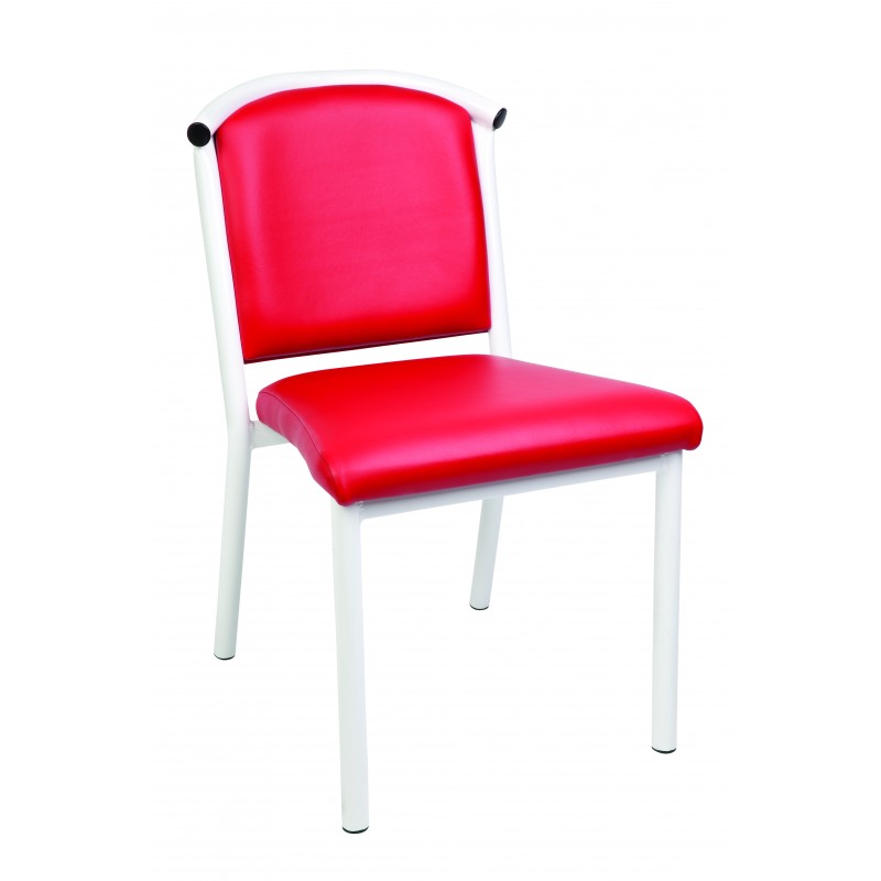 MA Kara Fabric or Vinyl Upholstered Stackable Healthcare Chair