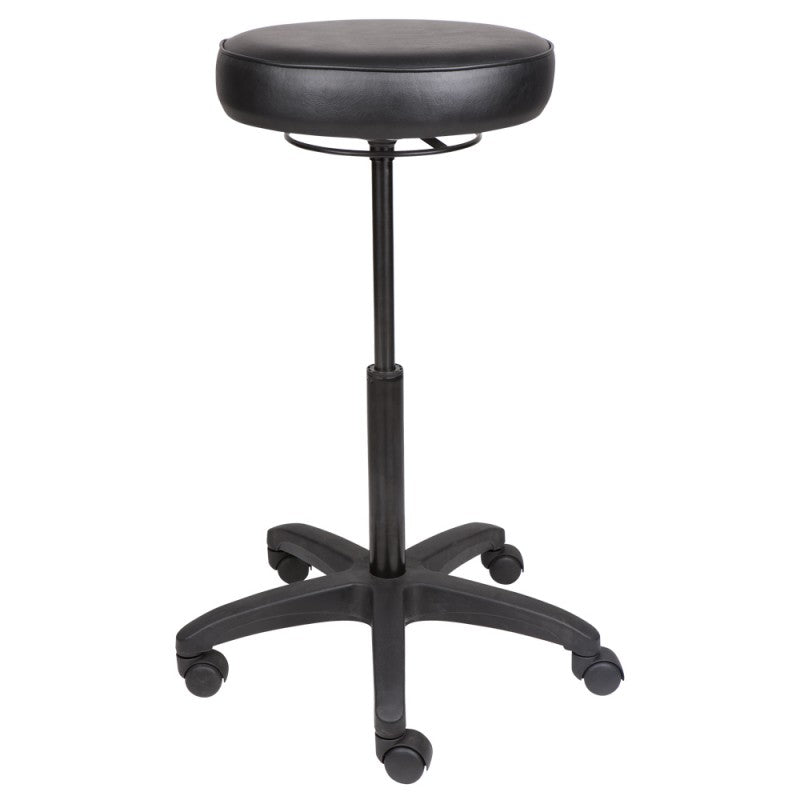 MA Lab PU Upholstered Industrial Stool with Ring Lever