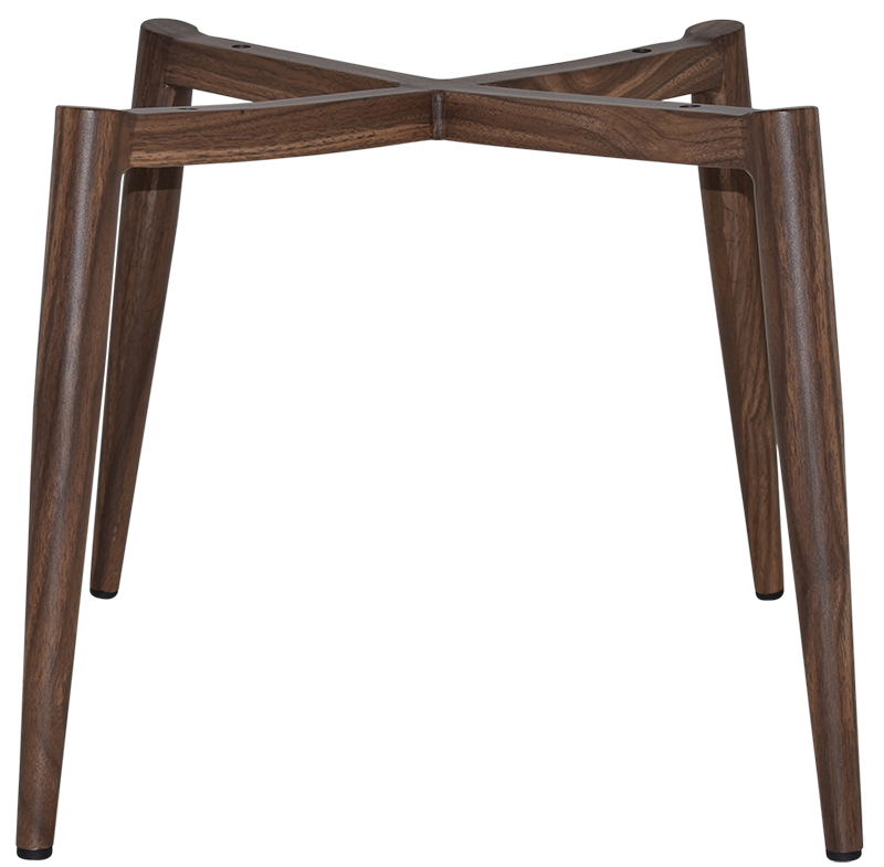 EZ Albury Walnut Colour Metal Leg Upholstered Hospitality Dining Chair