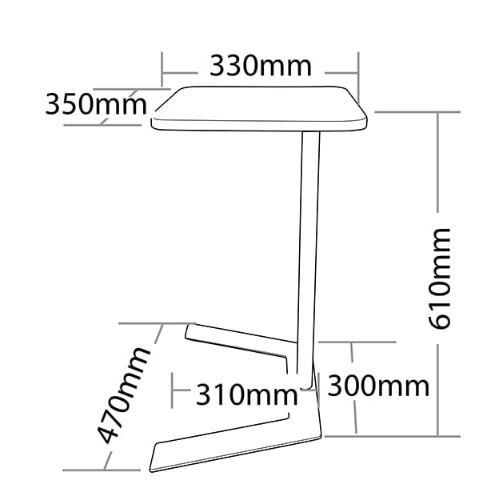 ST Leaf Breakout Area Coffee Table