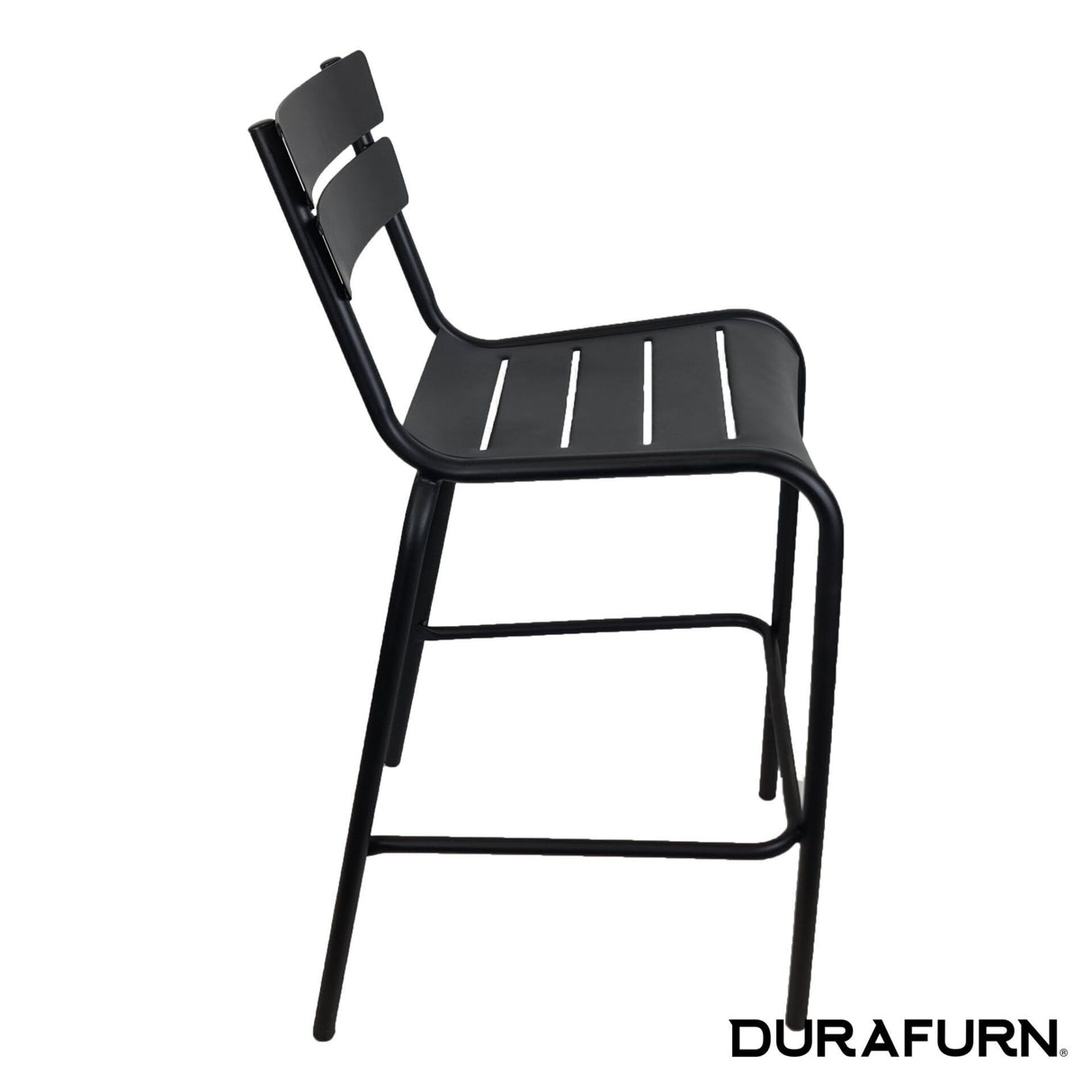 FL Lisbon Aluminium Hospitality Outdoor Barstool