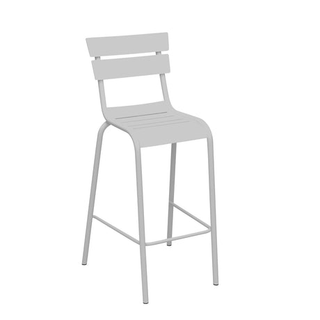 FL Lisbon Aluminium Hospitality Outdoor Barstool