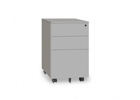 DD Lunar Metal 2 Drawer 1 File Mobile Pedestal