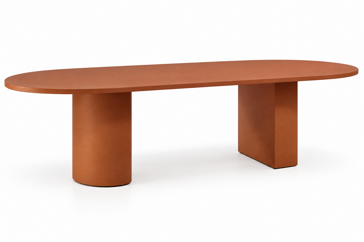 DD Luxor Custom Made D End Boardroom High Bench