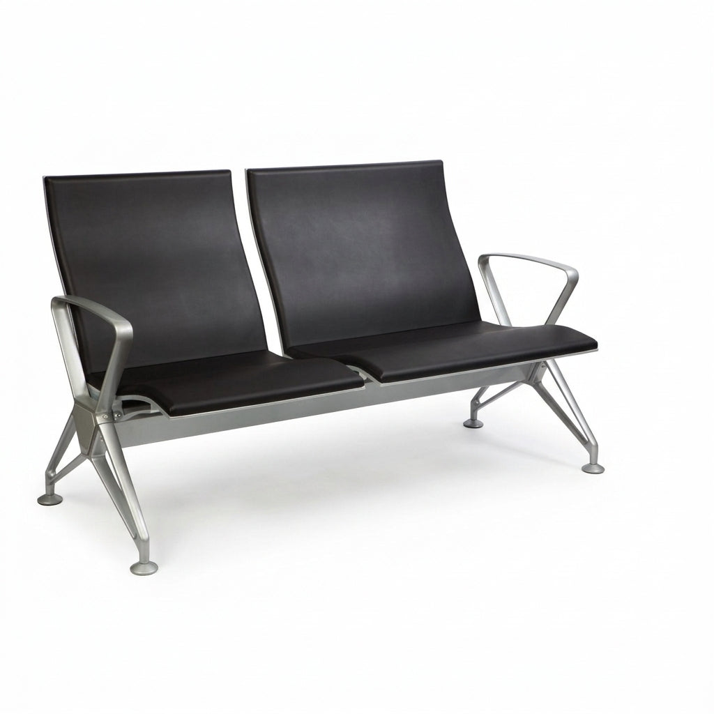 MA Mascot Airport PU LeatherUpholstered Beam Seating