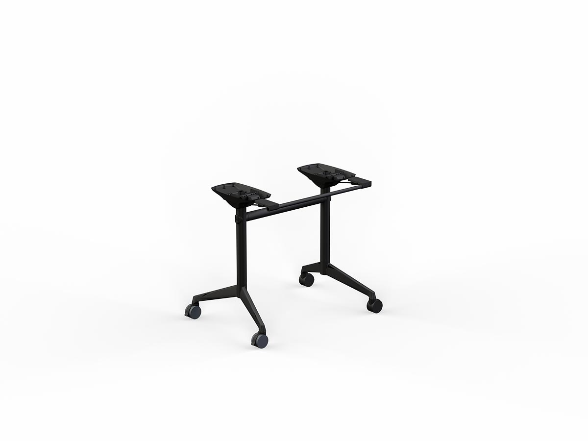 OL Modulus Flip Table Frame All Black