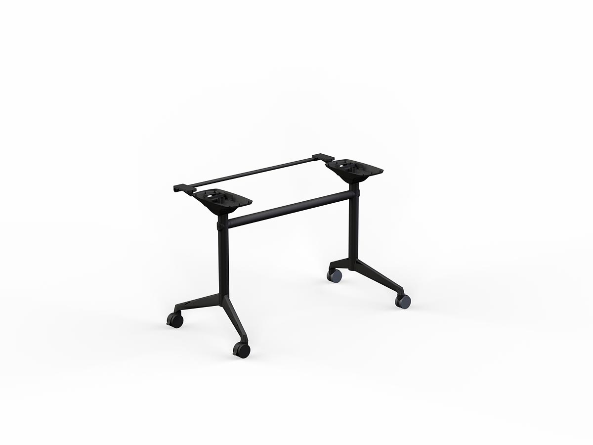 OL Modulus Flip Table Frame All Black