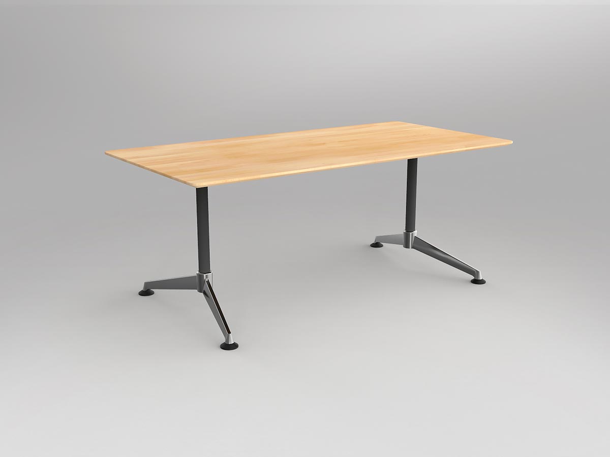 OL Modulus Triple Span Meeting Table Frame