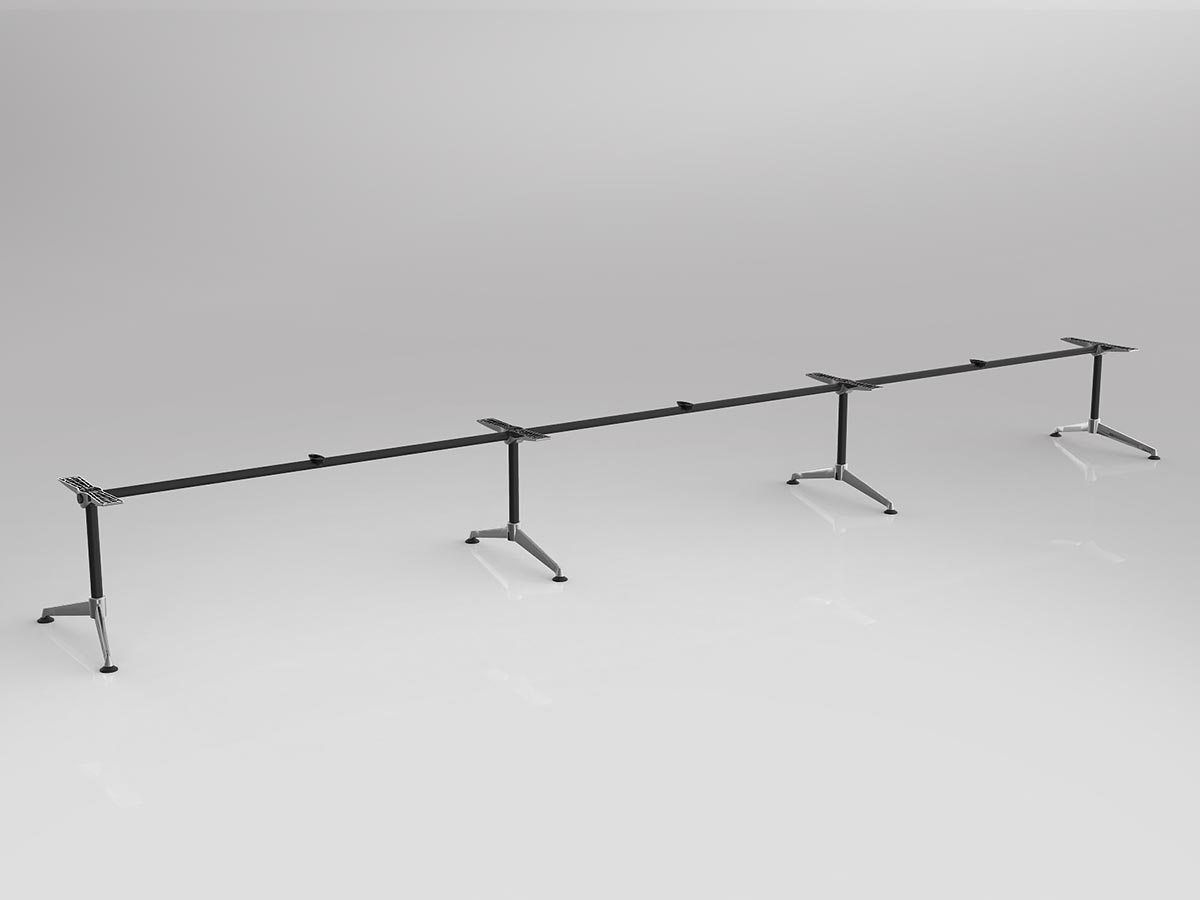OL Modulus Triple Span Meeting Table Frame