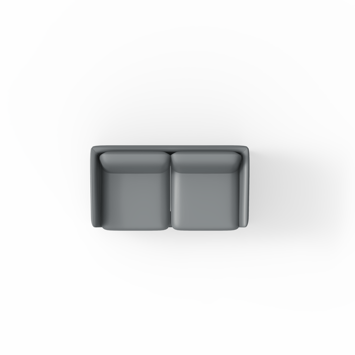 OL Madison PU Leather Upholstered 2 Seater Breakout Lounge