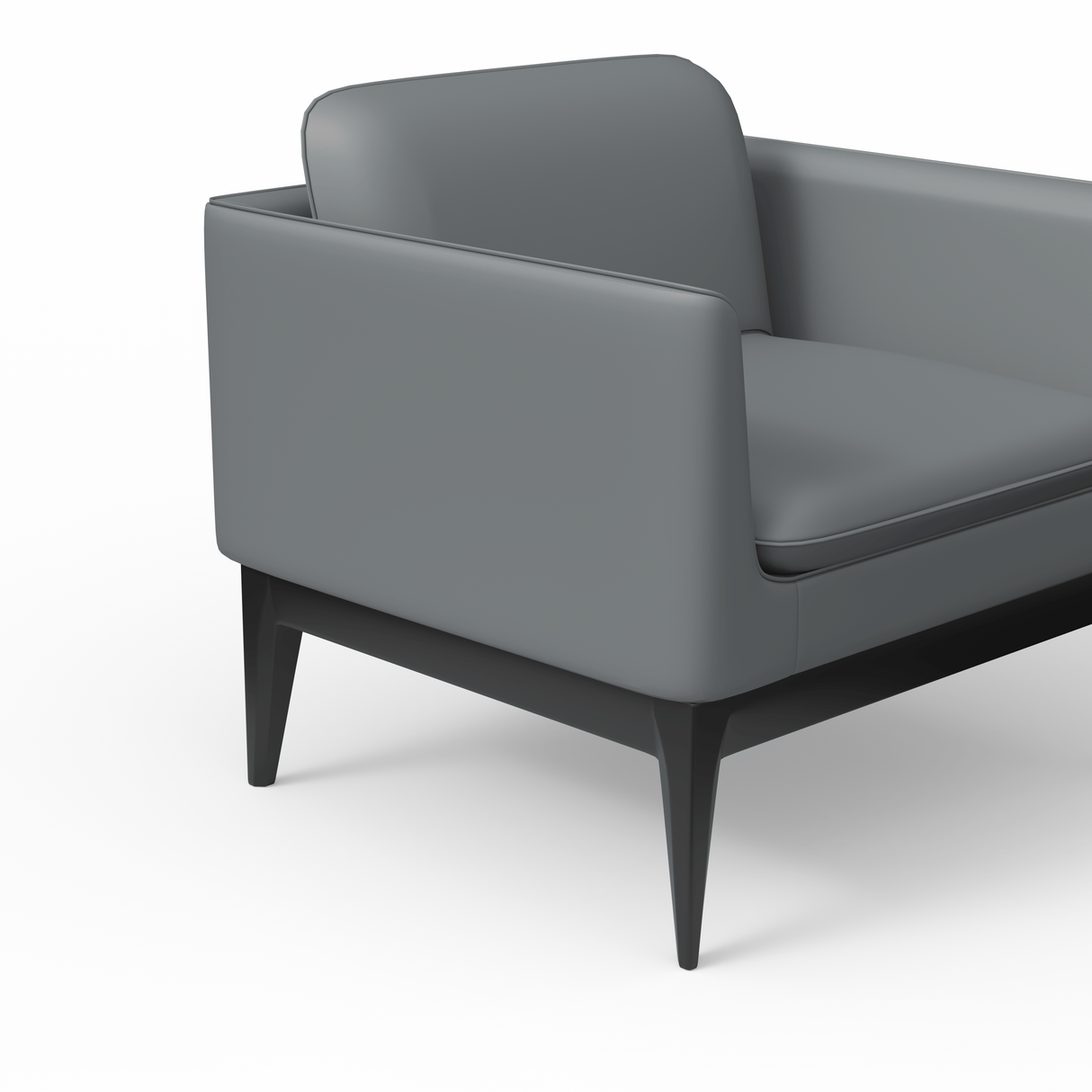 OL Madison PU Leather Upholstered Single Seater Breakout Lounge