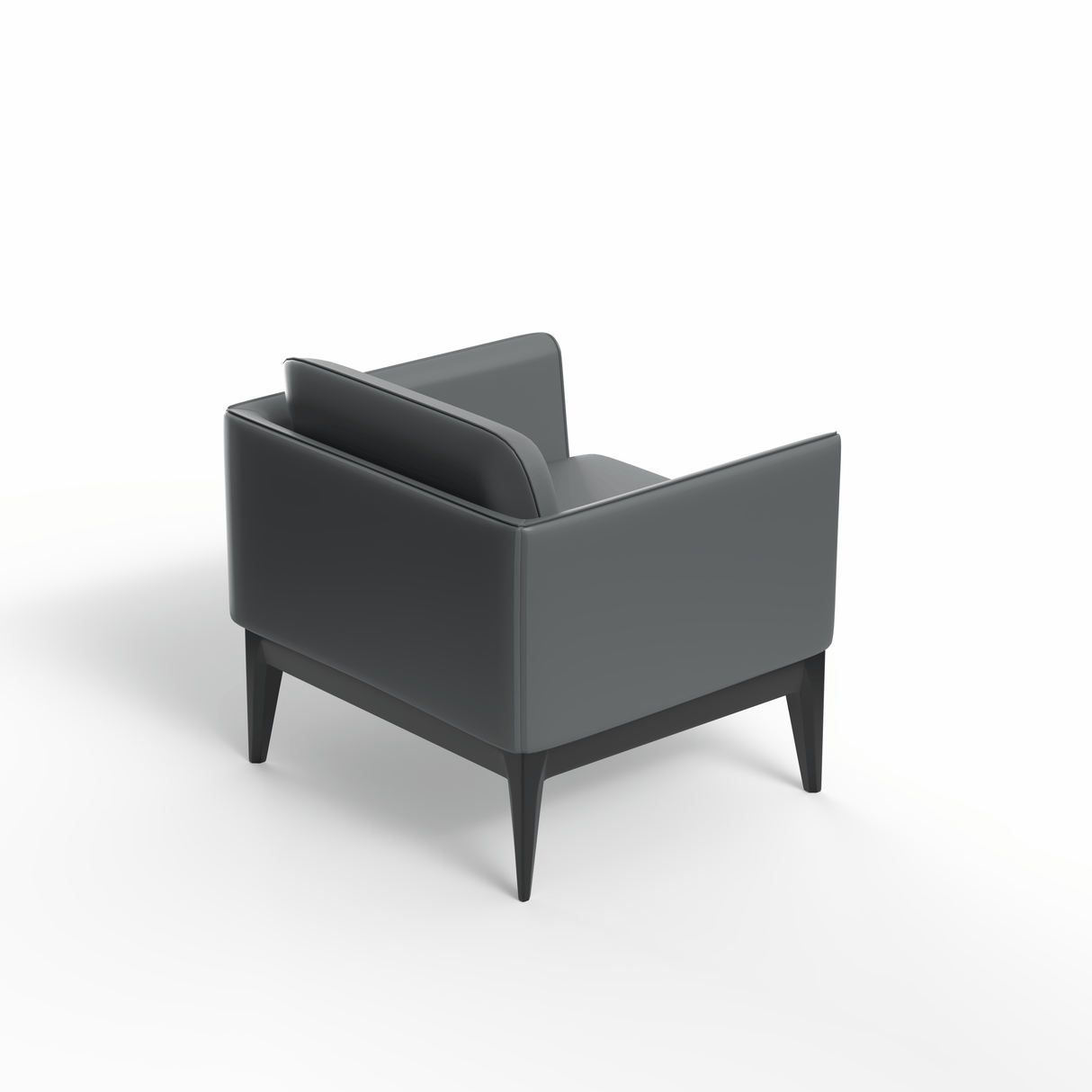 OL Madison PU Leather Upholstered Single Seater Breakout Lounge