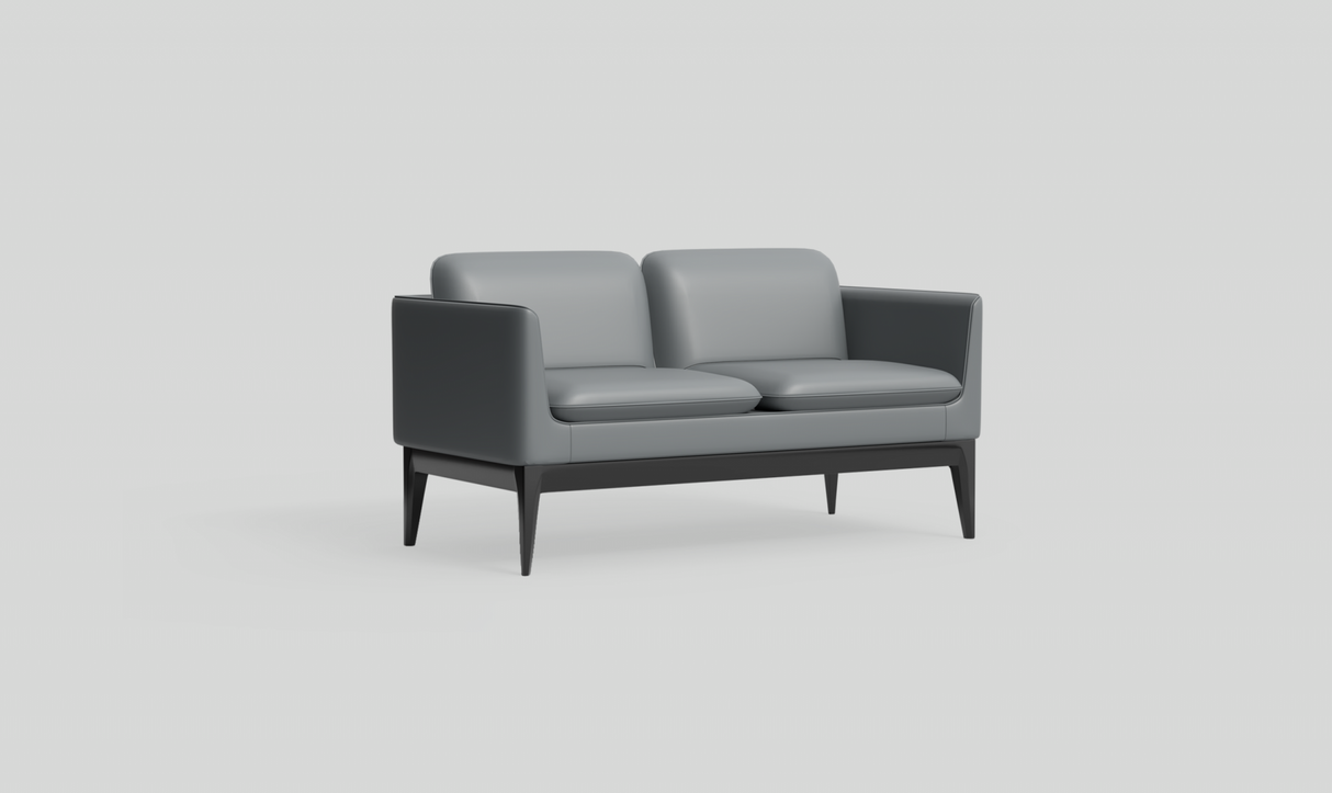 OL Madison PU Leather Upholstered 2 Seater Breakout Lounge