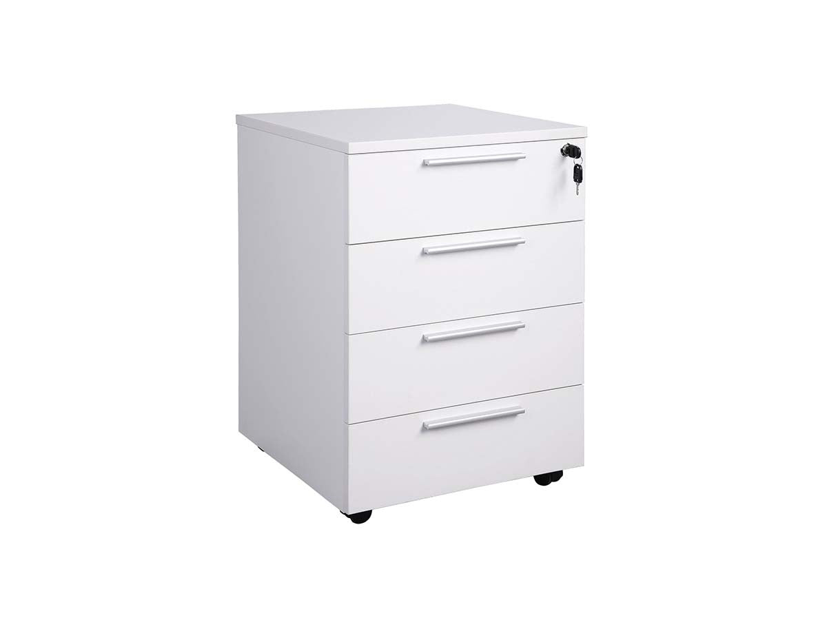 OL Axis 4 Drawer Mobile Pedestal