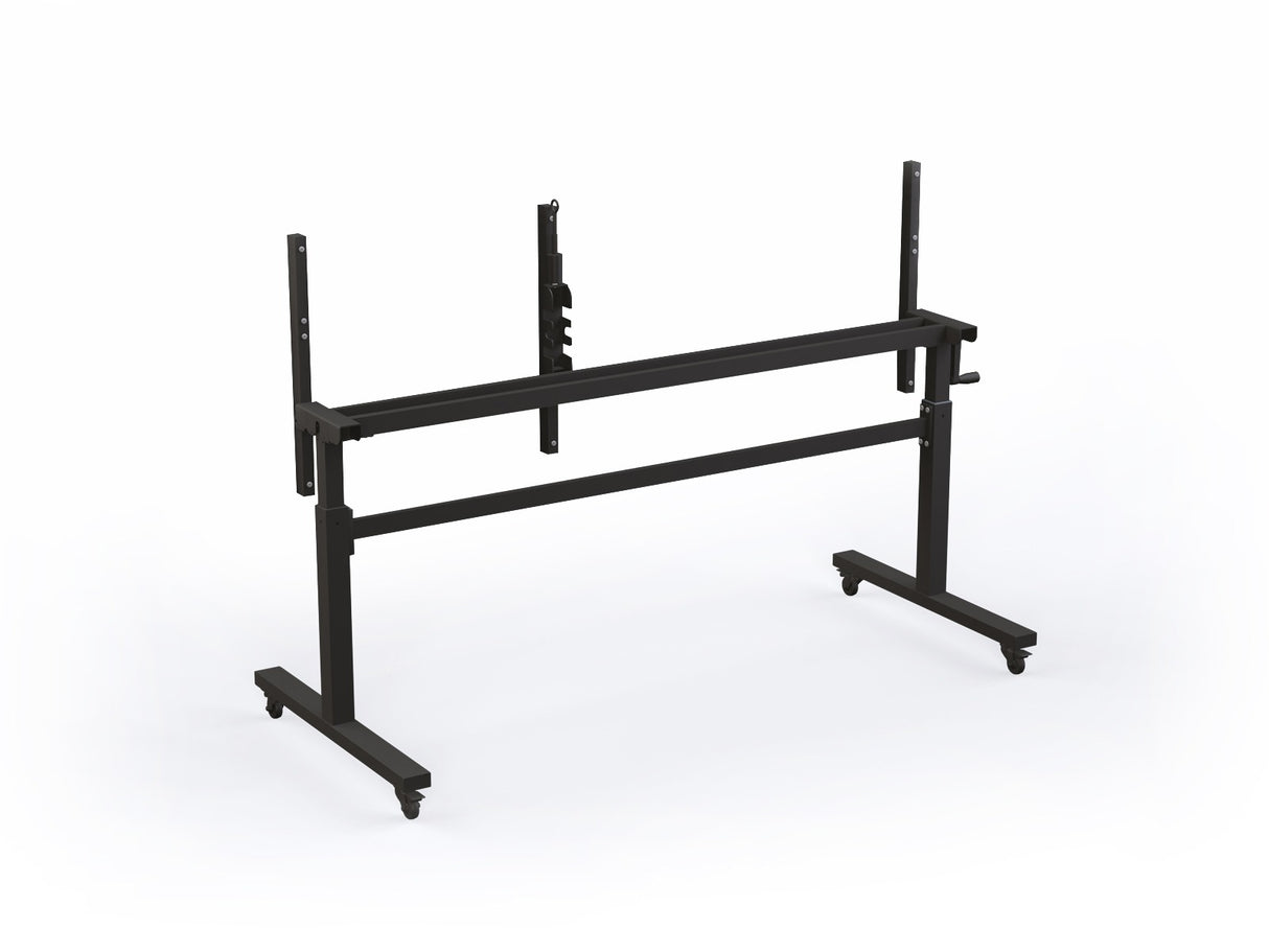 OL Axis Height Adjustable Mobile Flip Table Frame