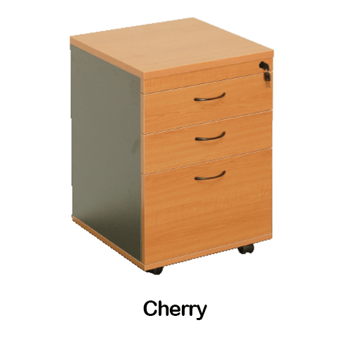 RL Rapid Worker 2 Drawer + 1 File Drawer Mobile Pedestal