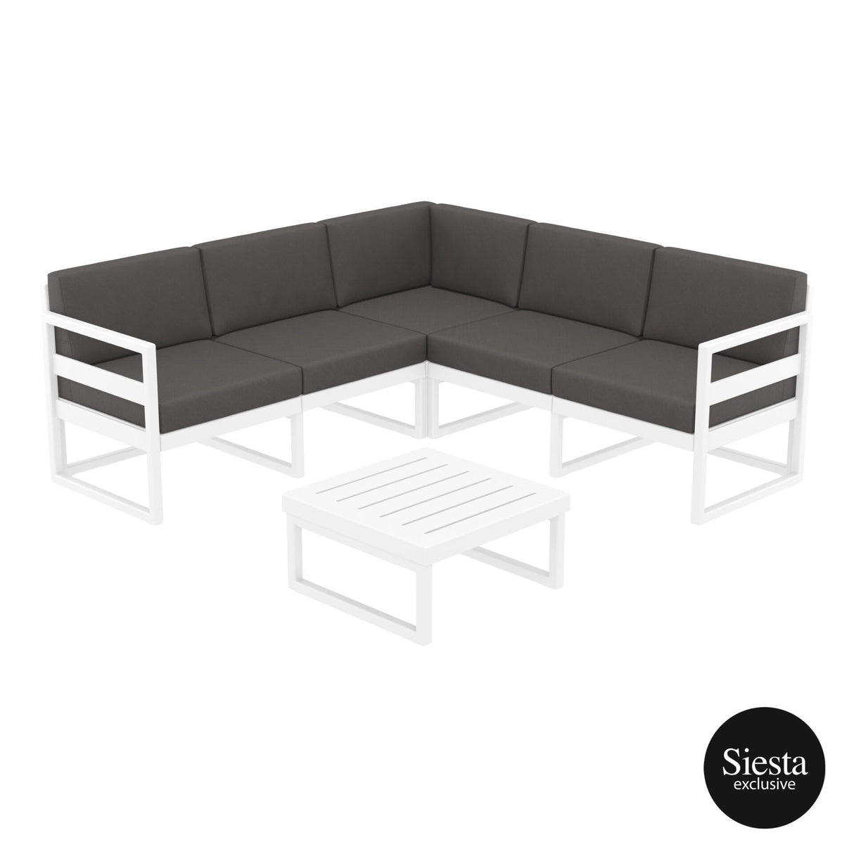 FL Mykonos Hospitality Outdoor Lounge Table or Side Table