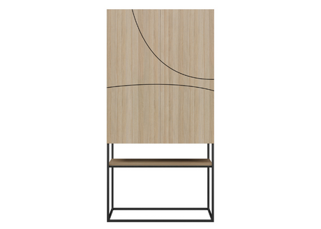DD Nimbus 2 Door 3 Shelves Cupboard