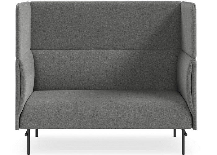 DD Noor High Back Fabric Upholstered 2 Seater Lounge