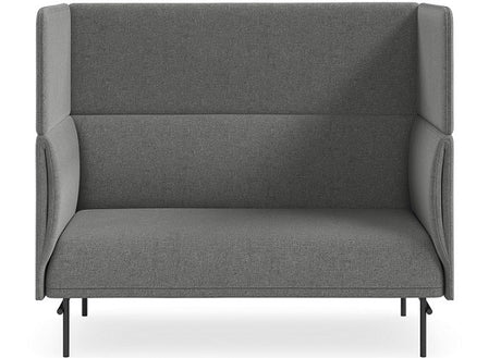 DD Noor Low Back Fabric Upholstered 2 Seater Lounge