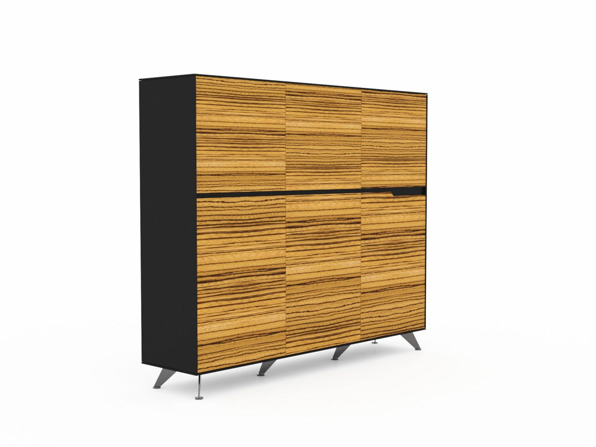 GP Novara Six Door Cabinet