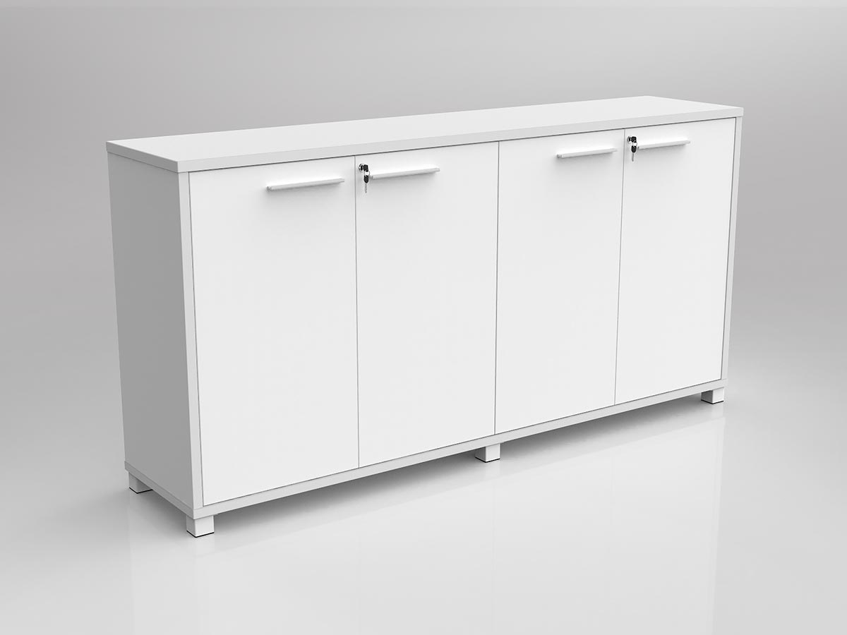 OL Axis 4 Door Lockable Credenza - 1800mm Wide