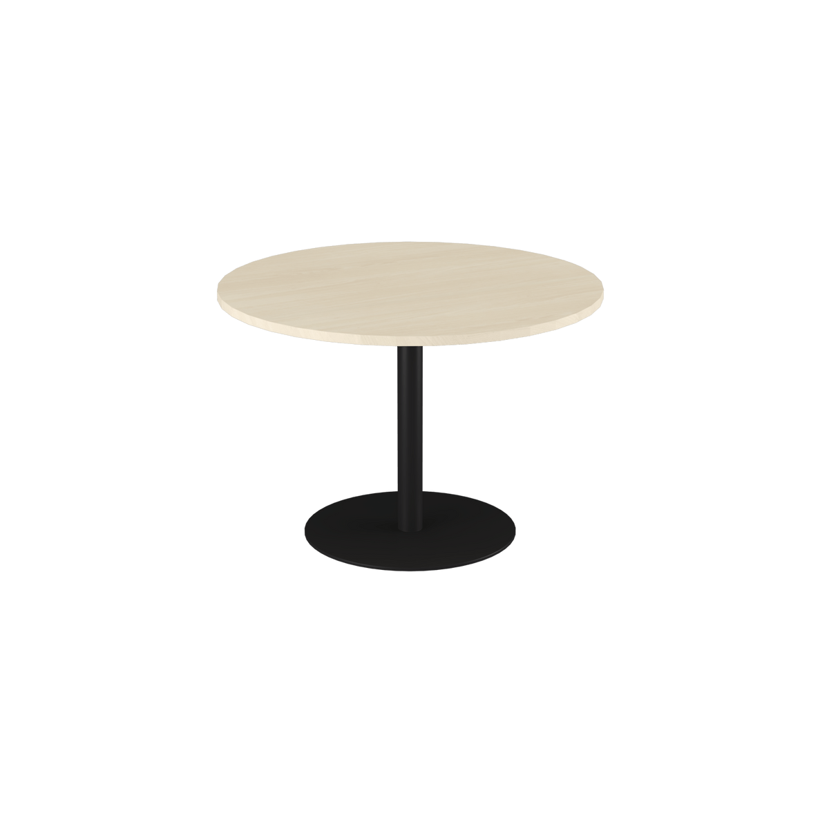 OL Metal Disc Base Round Meeting Table