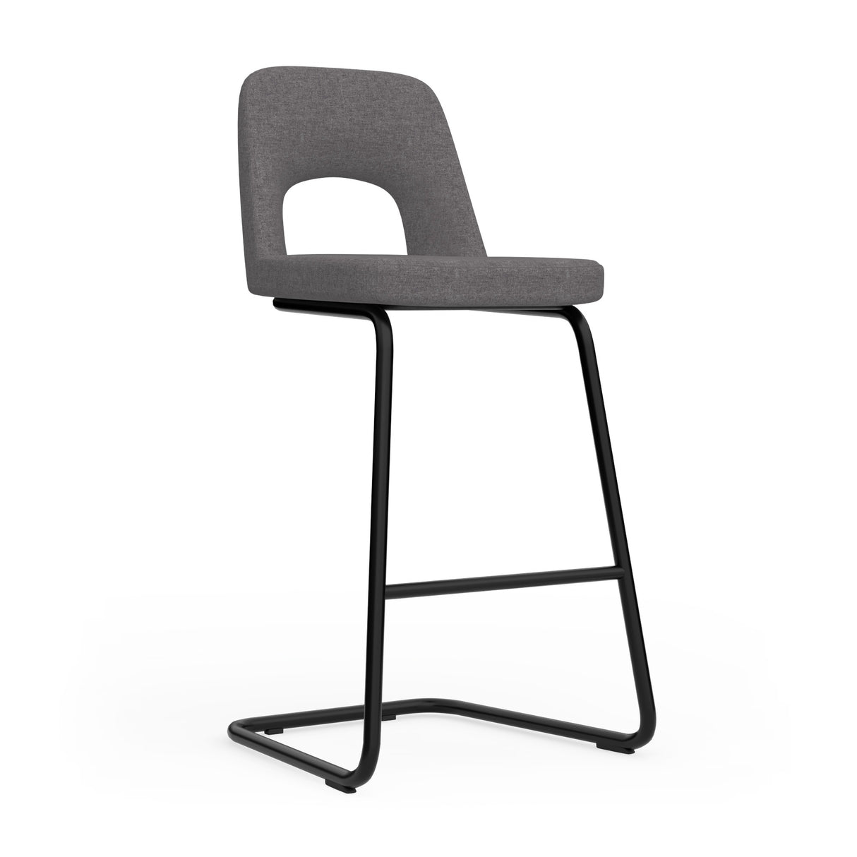 OL Elaro Fabric Upholstered Metal Leg Breakout High Chair