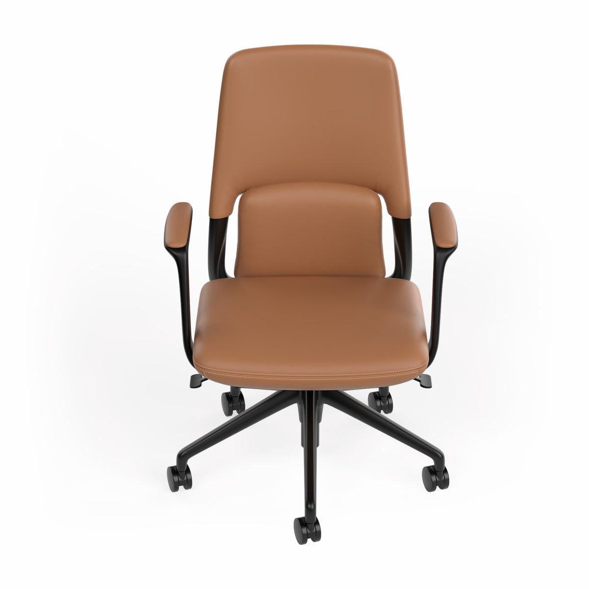 OL Hawthorne PU Upholstered Mid Back Executive Chair