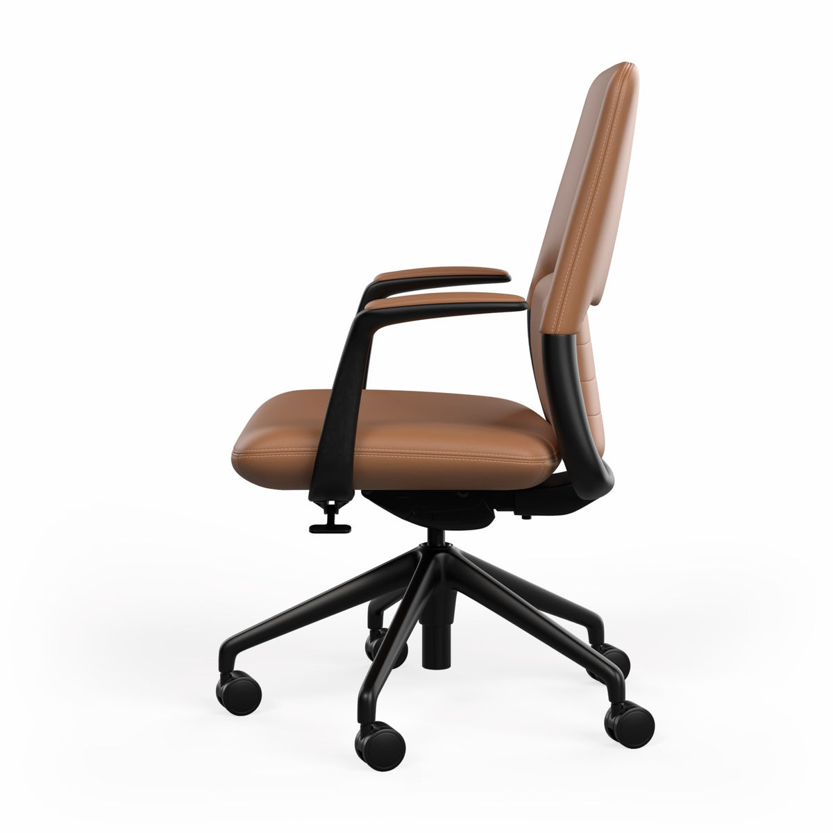 OL Hawthorne PU Upholstered Mid Back Executive Chair
