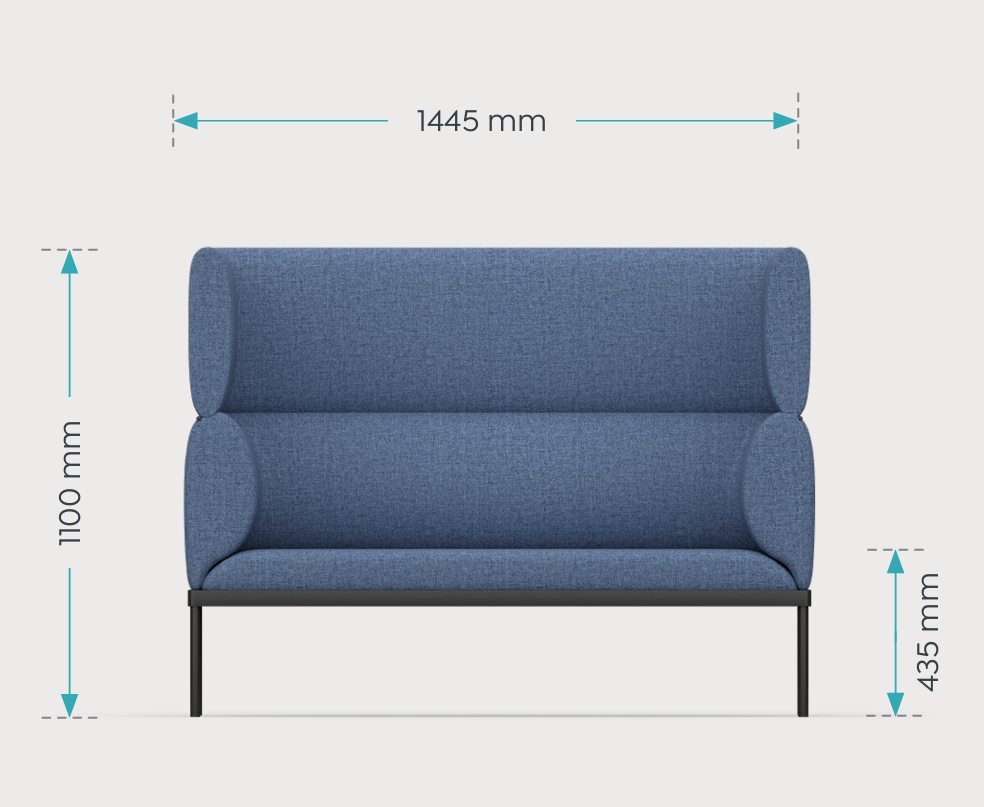 OL Isla Dual Tier 2 Seater Breakout Lounge