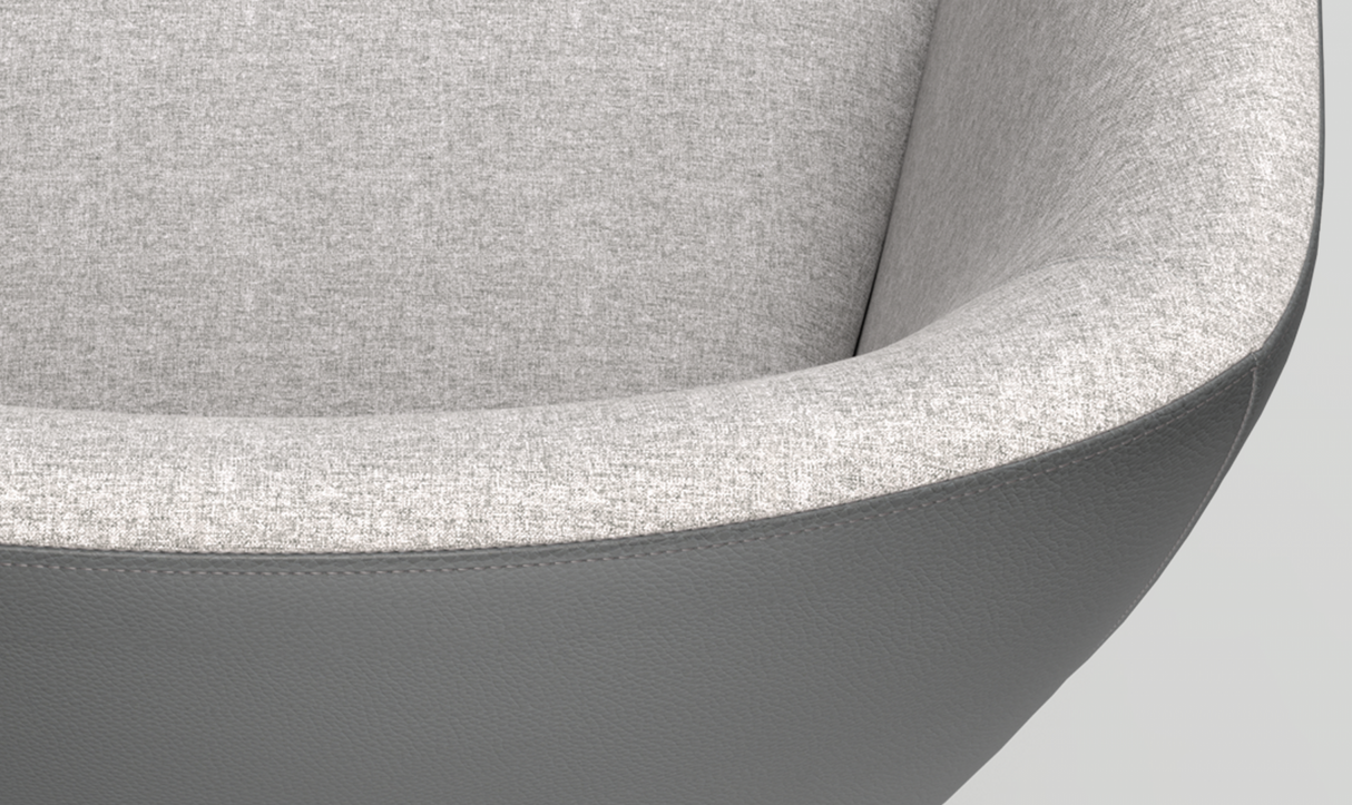 OL Mesa Fabric Upholstered Breakout Armchair
