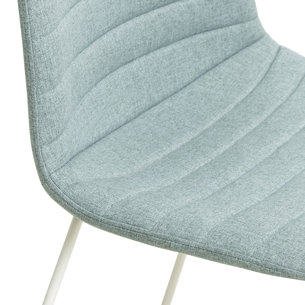 OL Sofia Fabric Upholstered Sled Base Bar Stool