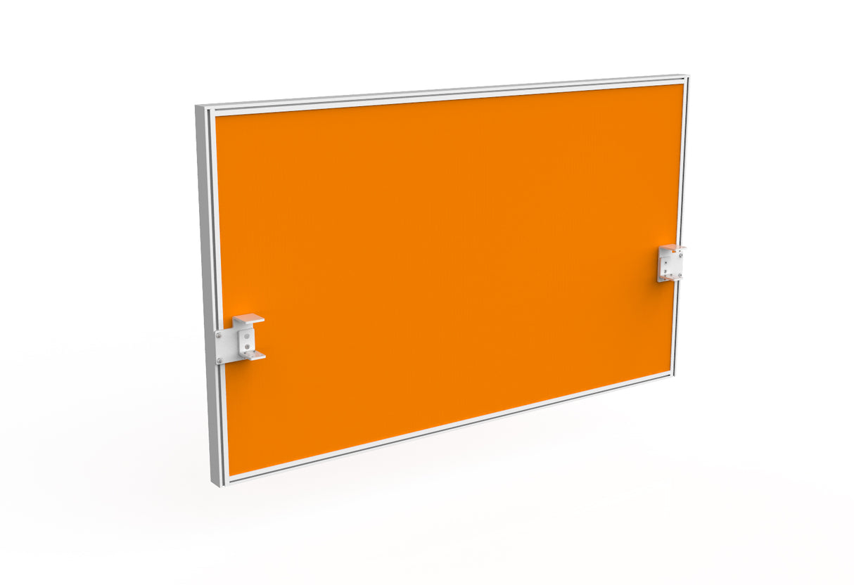 OL Studio50 Deskmount Screens Panel - Splice Fabric White Frame - 900mm Height