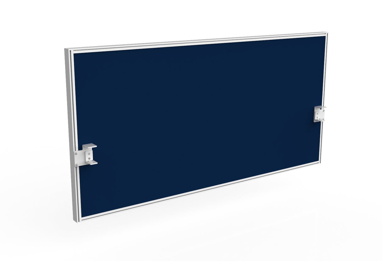 OL Studio50 Deskmount Screens Panel – Breath Fabric with White Frame – 1200mm Height