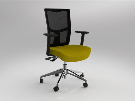 OL Urban Mesh Back Fabric Upholstered Seat Task Chair