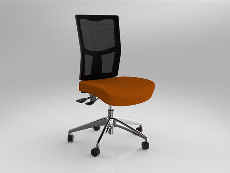 OL Urban Mesh Back Fabric Upholstered Seat Task Chair