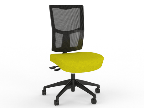 OL Urban Mesh Back Fabric Upholstered Seat Task Chair