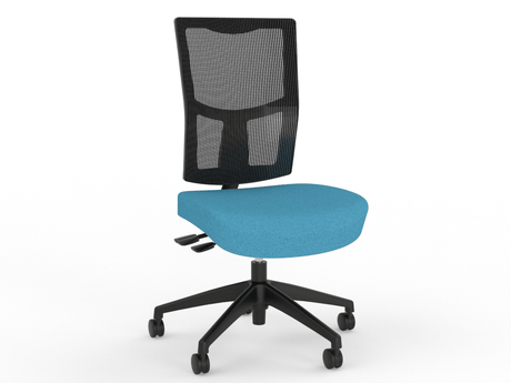 OL Urban Mesh Back Fabric Upholstered Seat Task Chair