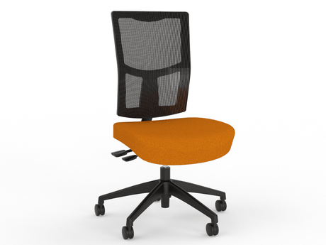 OL Urban Mesh Back Fabric Upholstered Seat Task Chair