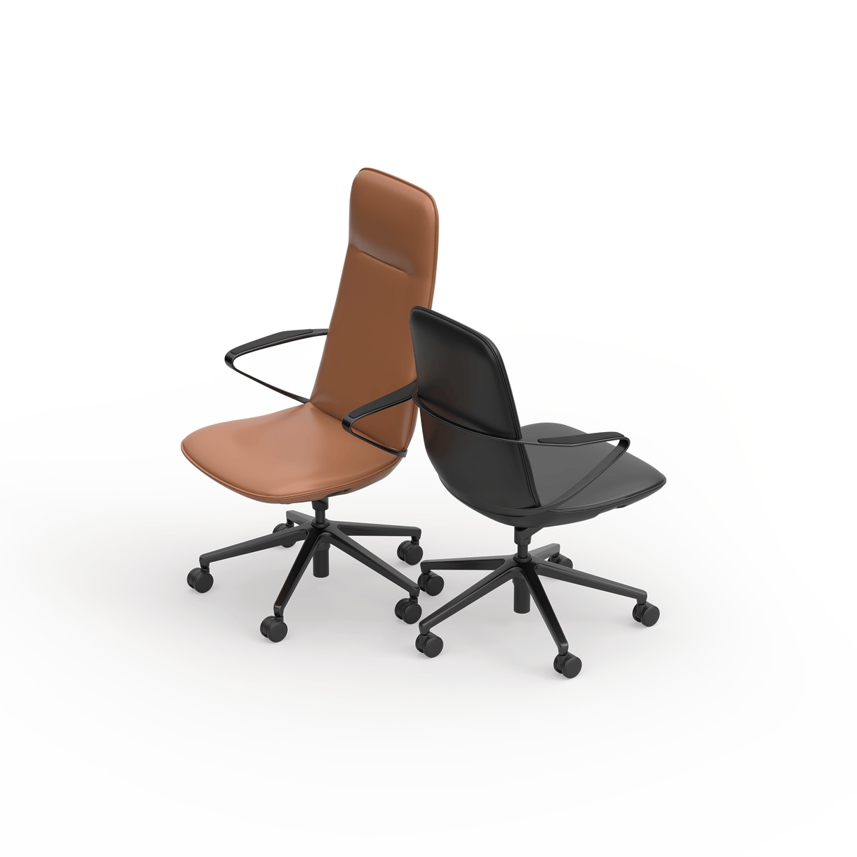 OL Nico Genuine Leather Midback Executive Chair